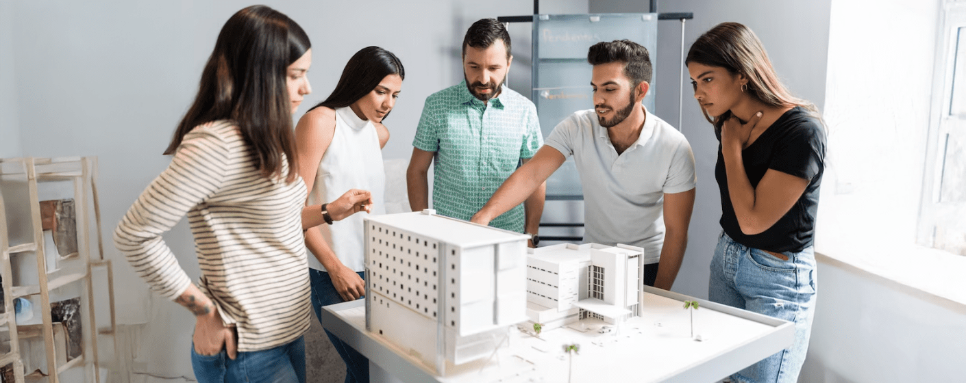 Focussed on designing new homes.